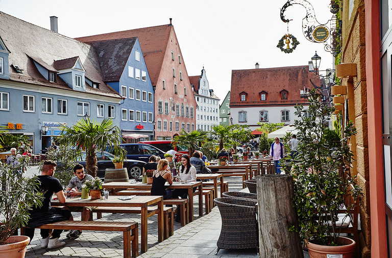 The old town of Memmingen has a lot of things to offer